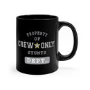 CREW ONLY Stunts Dept.  mug 11oz