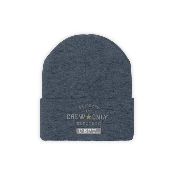 CREW ONLY Electric Dept. Knit Beanie