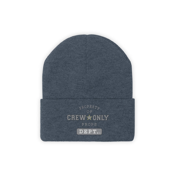 CREW ONLY Props Dept. Knit Beanie