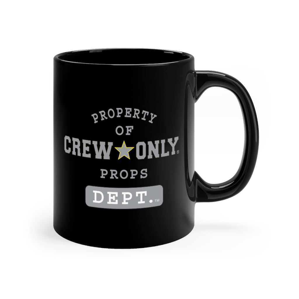 CREW ONLY Props Dept.  mug 11oz