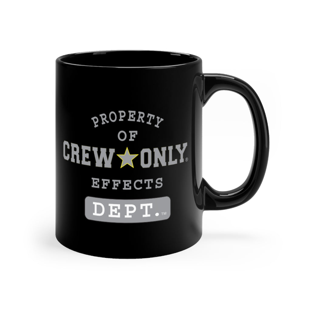 CREW ONLY Effects Dept.  mug 11oz