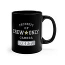 CREW ONLY Camera Dept. mug 11oz