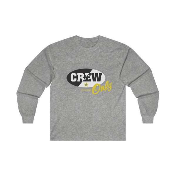 CREW ONLY Oval  Long Sleeve Tee