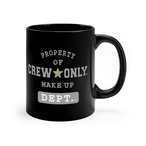 CREW ONLY Make Up Dept.  mug 11oz