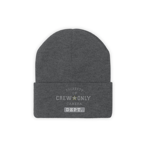 CREW ONLY Camera Dept. Knit Beanie
